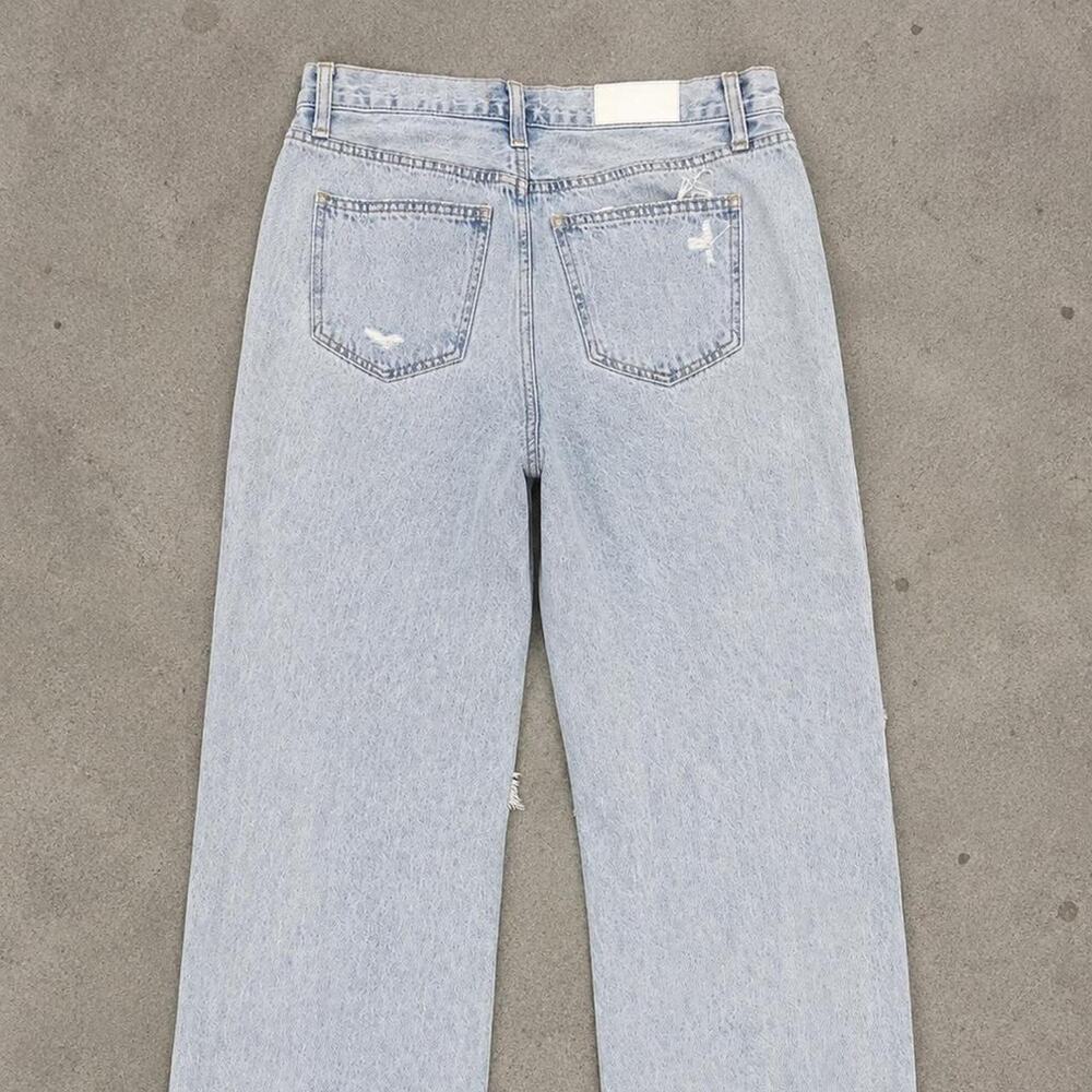 Pistola Light Wash Distressed High Rise Jeans 27 - Picture 3 of 6